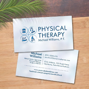 Physiotherapeut - Physiotherapie  Visitenkarte
