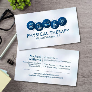 Physiotherapeut - Physiotherapie  Visitenkarte