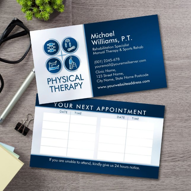 Physiotherapeut - Physiotherapie  Visitenkarte (Von Creator hochgeladen)