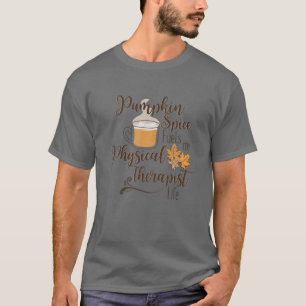 Physiotherapeut Pumpkin Gewürz PT Fall Therapie C T-Shirt