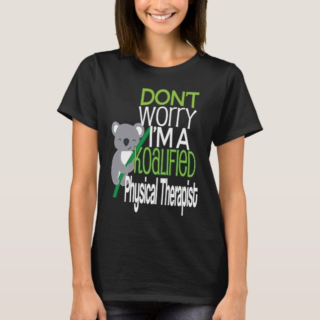 Physiotherapeut qualifiziert T-Shirt (Vorderseite)