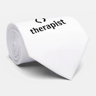 Physiotherapeut T - Shirt und Geschenke Neck Tie Krawatte