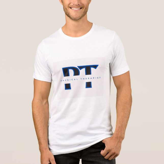 Physiotherapeut Tri-Blend Shirt (Vorderseite)