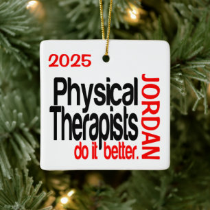 Physiotherapeuten Machen Es Besser CUSTOM Keramikornament