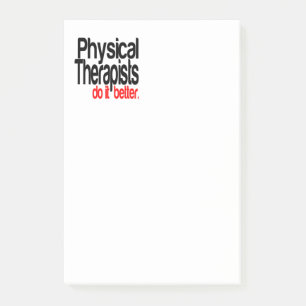 Physiotherapeuten machen es besser post-it klebezettel