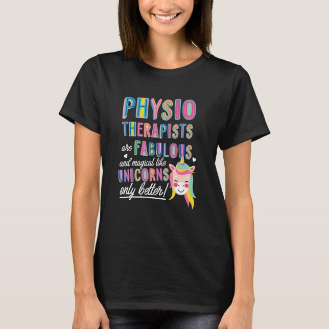 Physiotherapeuten sind fabelhaft magisch wie Unico T-Shirt (Vorderseite)