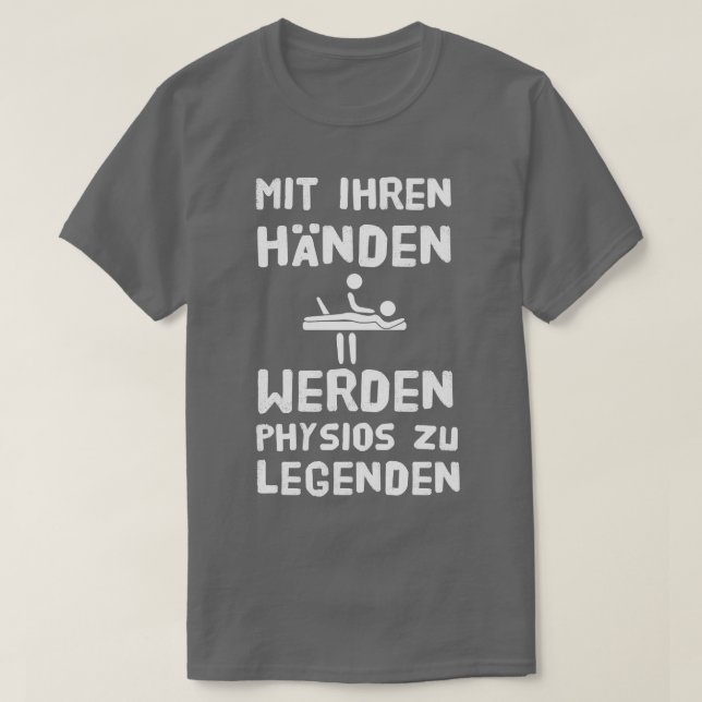PhysiotherapeutIn 3 T-Shirt (Design vorne)