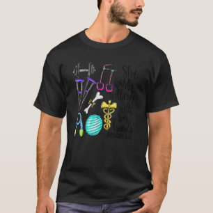 Physiotherapeutin Sie Arbeitet Bereitwillig Mit  T-Shirt