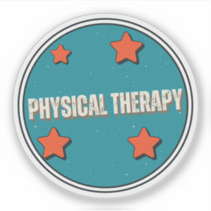 Physiotherapie Aufkleber