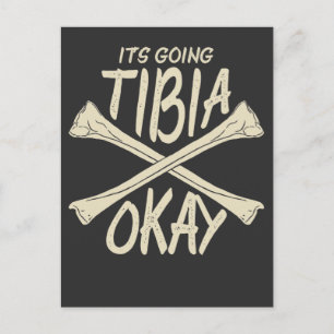 Physiotherapie Gute Besserung Geschenk Gebrochener Postkarte