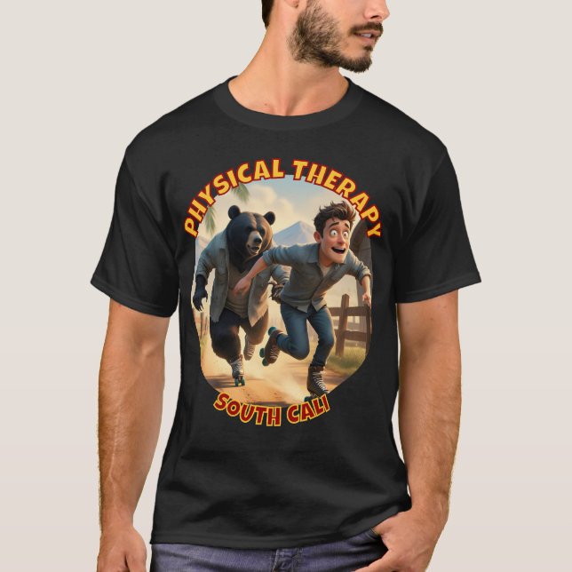 Physiotherapie - Kalifornien T-Shirt (Vorderseite)