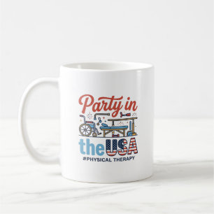 Physiotherapie-Party in den USA Vintage T-Shirt_ Kaffeetasse