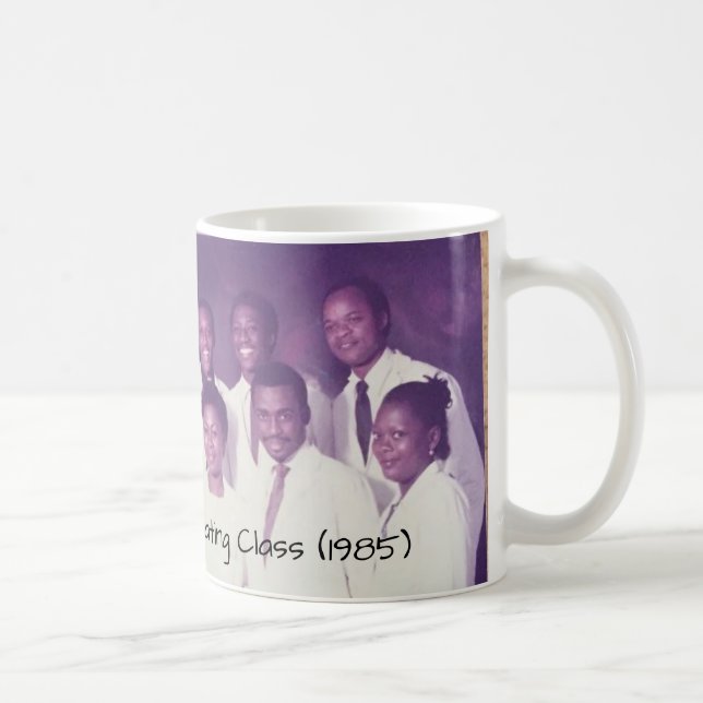 Physiotherapie schloss Class ab (1985) Kaffeetasse (Rechts)