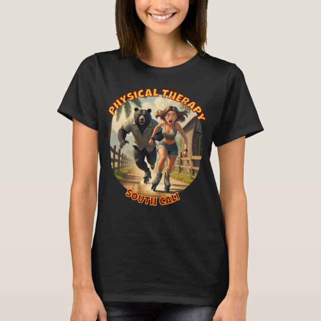 Physiotherapie - Süd-Kalifornien T-Shirt (Vorderseite)