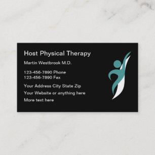 Physiotherapie und Rehabilitation Visitenkarte