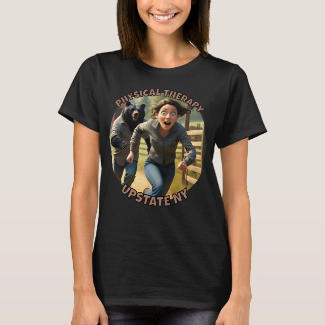 Physiotherapie Upstate NY T-Shirt (Vorderseite)
