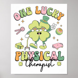 Physiotherapie zum St. Patricks-Tag Physiotherapeu Poster