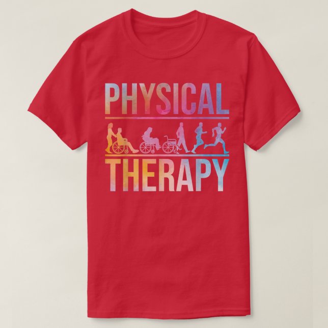 PhysiotherapieGesundheitstherapeut Physiotherapie  T-Shirt (Design vorne)