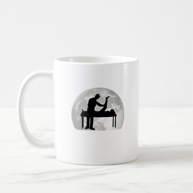 Physiotherapist Mond Physiotherapie Physio Kaffeetasse (Links)