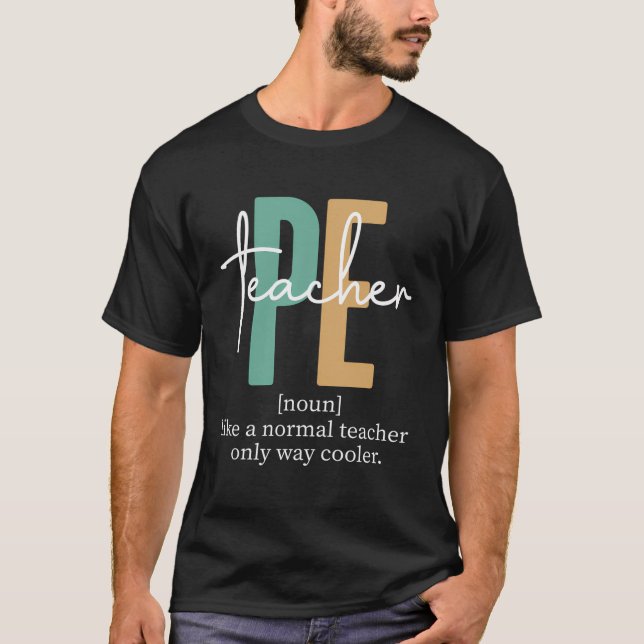 Physische Bildung PeTeacher Definition für Frauen T-Shirt (Vorderseite)