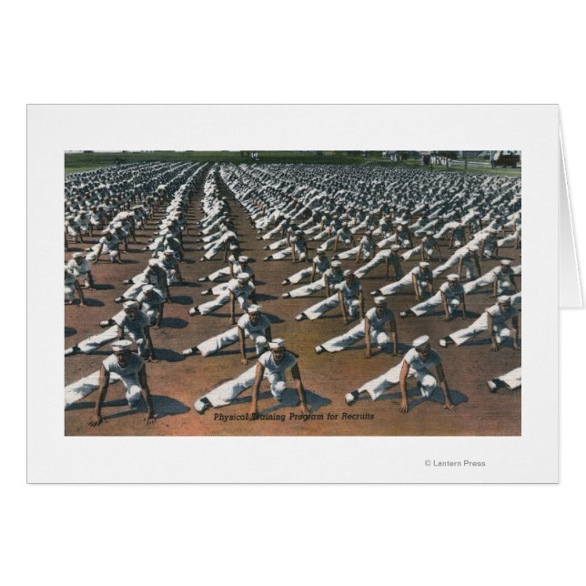Physisches Schulungsprogramm für Rekruten - US-Mar (Vorderseite (Horizontal))