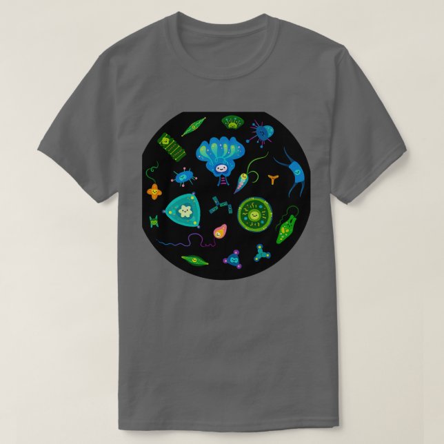 Phytoplankton 1 T-Shirt (Design vorne)
