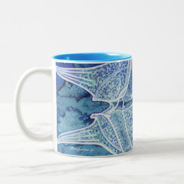 Phytoplankton-Tasse Zweifarbige Tasse