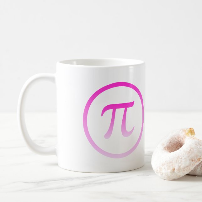 Pi 3.14159265359 6275 Ziffern Kaffeemaschine Tasse (Mit Donut)