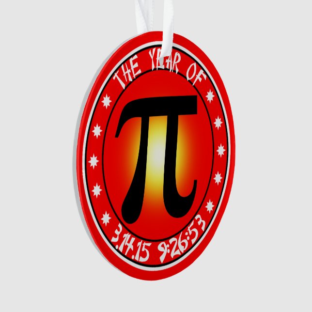 Pi 3/14/15 Jahr 9:26:53 Ornament (Vorderseite)
