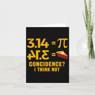Pi 3 14 = Kuchen Zufall Ich glaube, nicht Mathe Pu Karte