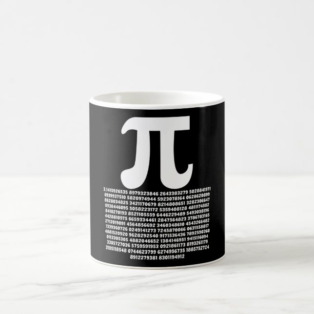 Pi 3.14 Math Irrational Number Math Gift Kaffeetasse (Mittel)