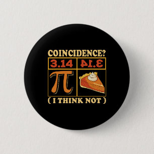 Pi 3.14 Pi Happy Pi Day Mathematik Lehrer Student Button