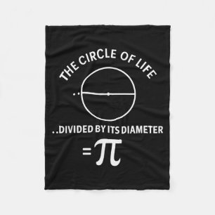Pi 3,14 Zahlen Symbol Mathe Wissenschaft Lehrer St Fleecedecke
