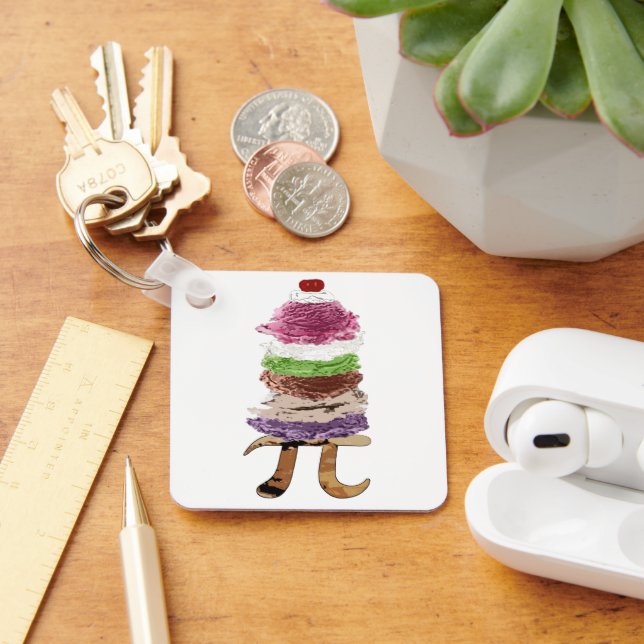 Pi a la Mode Keychain Schlüsselanhänger (Schreibtisch)