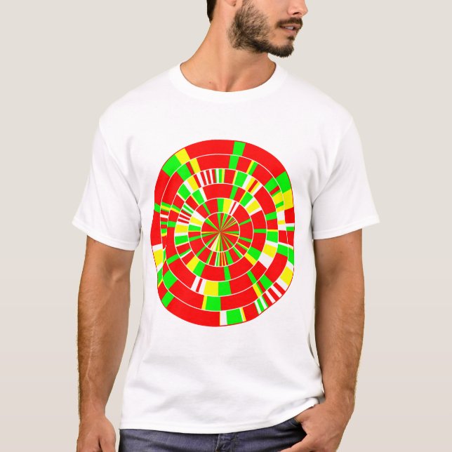 Pi Abstrakt 02 T-Shirt (Vorderseite)