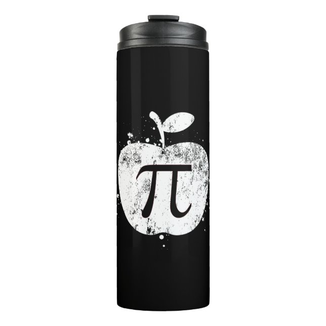 Pi Apple Pie Funny Thermosbecher (Vorderseite)