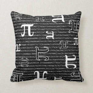 Pi are Square Kissen