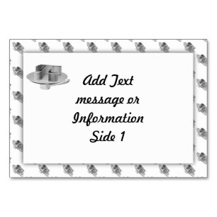 Pi auf einem Silberplatter Tischnummer