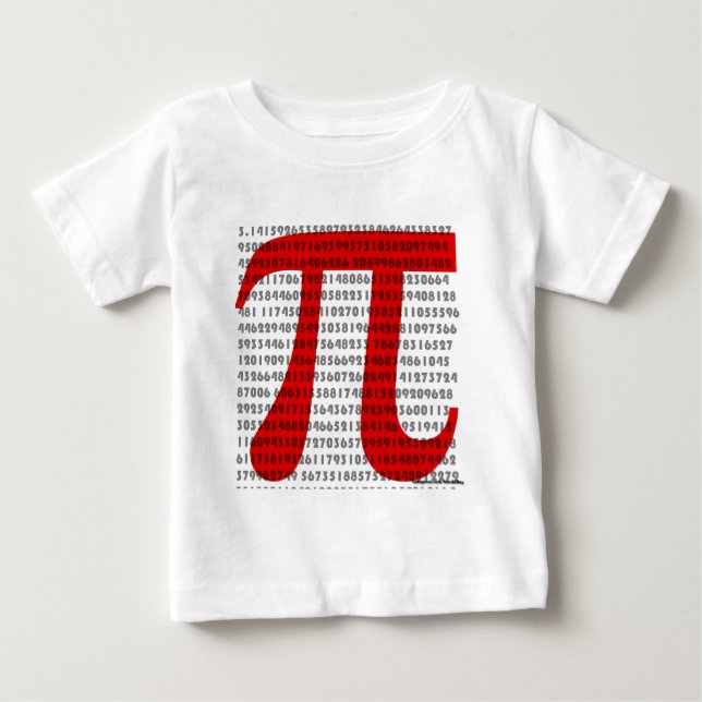Pi Baby T-shirt (Vorderseite)