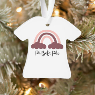 Pi Beta Phi Griechische Schwesternschaft Rotwein R Ornament