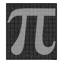 Pi bis 10.000 Ziffern Poster drucken