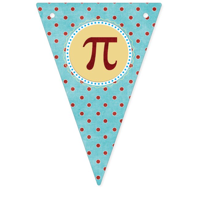 Pi Bunting Banner (Erste Fahne)