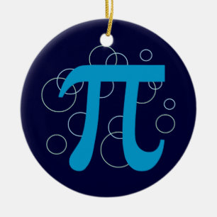 Pi Circles Keramikornament