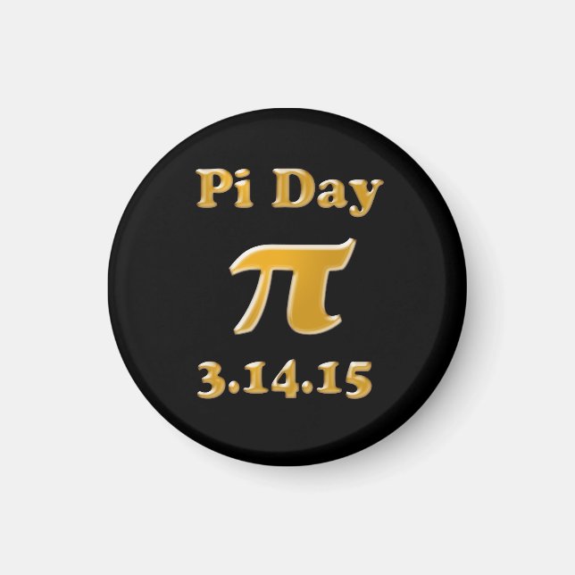 Pi Day 2015 Magnet (Vorne)