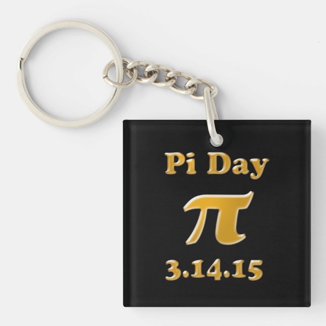 Pi Day 2015 Schlüsselanhänger (Vorderseite)