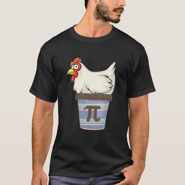 PI Day 2022 Math Lover Mathematics Chicken Pot Pie T-Shirt (Vorderseite)