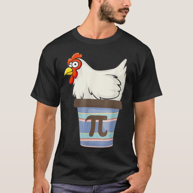 PI Day 2022 Math Lover Mathematics Chicken Pot Pie T-Shirt (Vorderseite)