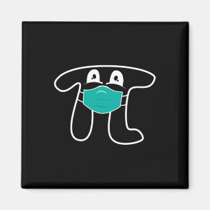 Pi Day 2025 Pi Tragen Maske Math Shirt für Lehrer Magnet