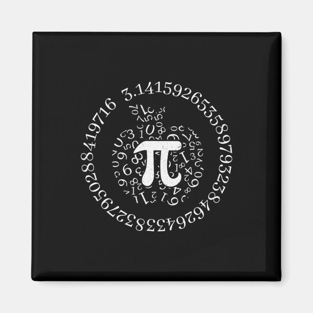 Pi Day Apple Graphic Niedlich Funny Mathe Lover Pi Magnet (Vorne)