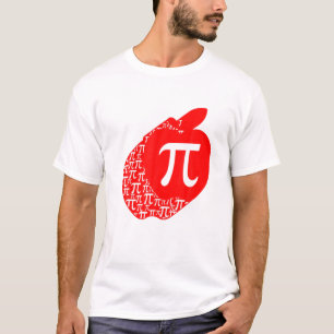 Pi Day Apple Pi Math Lehrer 3.14 Mathe Geek Major T-Shirt